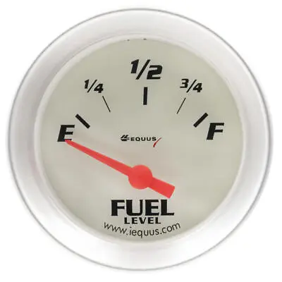 Equus Fuel Level Gauge 8362; 8000 Series 0-90 Ohms 2  Short Sweep • $30.74