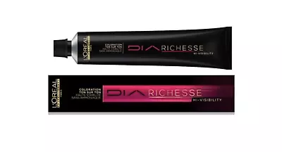 L'Oreal DIA RICHESSE Hair Colour Semi-Permanent Tint 50ml TUBE Only • £6.50