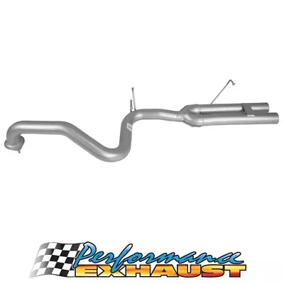 2.5  Exhaust Tailpipe Dual Out For Falcon BA BF FG FGX XR6 (Non-Turbo) Sedan • $139