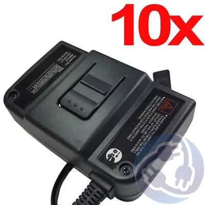 Wholesale Lot - 10x Replacement Nintendo 64 N64 AC Power Supply Adapter Cord • $83.89