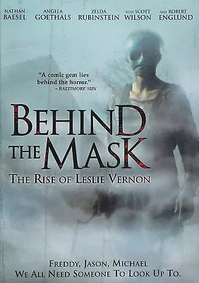 Behind The Mask: The Rise Of Leslie Vernon (DVD)-CHOOSE WITH OR WITHOUT A CASE • $5.25