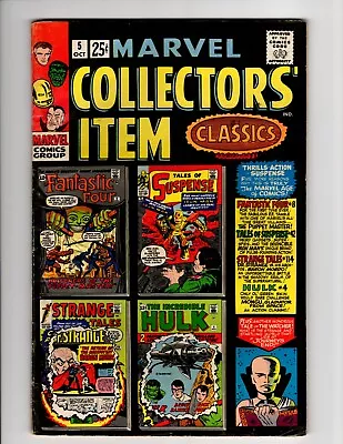 Marvel Collectors' Item Classics #5 Oct 1966 ~ Silver Age ~ See Scans (READ) • $19.99