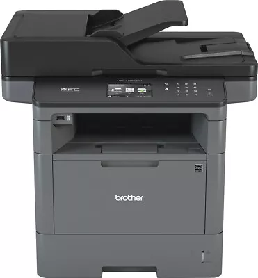 Brother - MFCL5800DW Wireless Black-and-White All-In-One Laser Printer - Grey... • $449.99