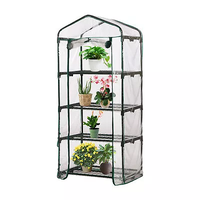 Garden Green House Warm Mini Greenhouse Flower Plants Gardening Tier PVC Cover • $24.64