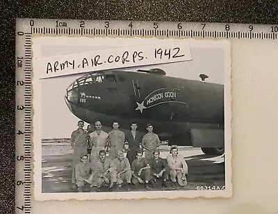 WW2 Repro Photo Picture Boeing B-29 Superfortress CBI Nose Art Monsoon Goon  • $3.65