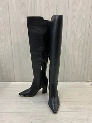 Vince Camuto Demerri Over The Knee Boot Women's Size 6.5 M Black NEW MSRP $229 • $42