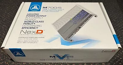 JL AUDIO M700/5 700W 5-Channel Class D Marine Amplifier With 2/3 Way Crossover • $729.98