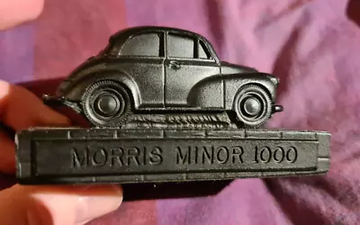 Vintage Morris Minor 1000 By Classique Coal Made Car Miniature • £5