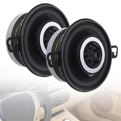 2pcs 3.5 Inch 12V 200W Universal Car Horn Hifi Full Frequency Speaker For Auto • $30.16