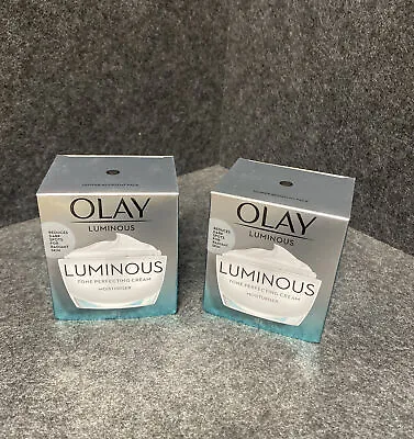 $40 • Buy Olay Regenerist Luminous Tone Perfecting Face Cream 50g New Formula   2 Products