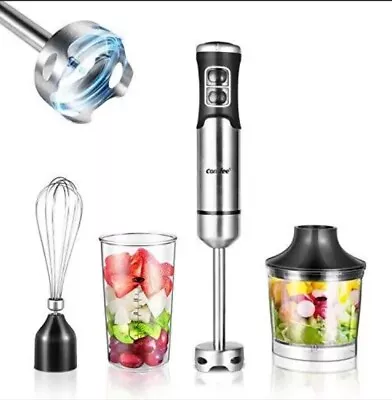 Comfee Immersion Hand Blender Stainless Steel Multipurpose Stick Blender. • $29.99