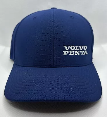 Volvo Penta Hat Blue Embroidered Logo Strapback Adjustable Cap Flexfit • $19.99