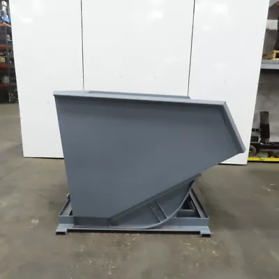 Heavy Duty 2-1/2 Yard Self Dumping Hopper Tilt Trash Scrap 55 W X 65 L X 46 D • $3099.99