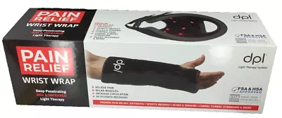 Dpl Light Therapy System Pain Relief Wrist Wrap Deep Penetrating!! • $53.88