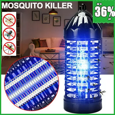 £8.91 • Buy Electric Fly Bug Zapper Mosquito Insect ​Killer UV Lamp Indoor Trap Pest Catcher
