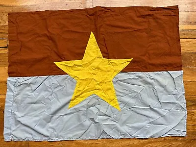 1 FLAG   1 VC Vietcong Flag   RED FLAG W YELLOW  NVA FLAG  VIET CONG  Flag  • $34