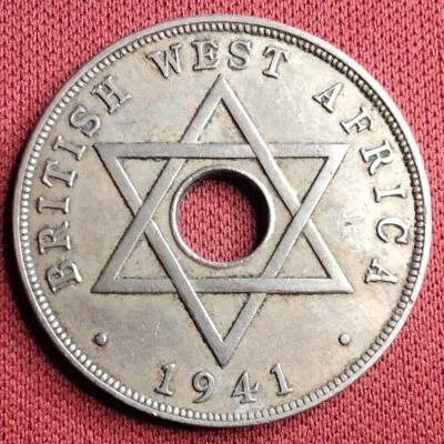 £2.99 • Buy 1941 British West Africa 1 One Penny Kgvi Coin