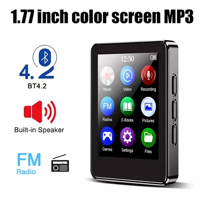 Portable Bluetooth MP3 Player Media FM Radio Audio Recorder MP3 Music Speaker US • $16.99