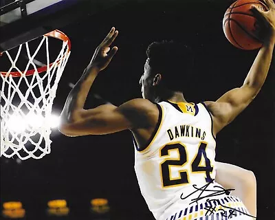 MICHIGAN WOLVERINES- AUBREY DAWKINS SIGNED AUTOGRAPH 8x10 PHOTO PICTURE COA • $12.99