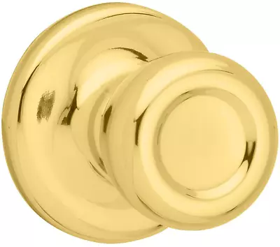 $12.93 • Buy Mobile Home Hall & Closet Door Knob In Polished Brass