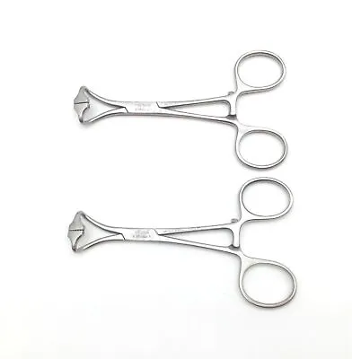 $39.95 • Buy V. Mueller SU2936 Non-Perforating Towel Forceps - LOT Of 2