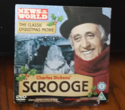 Scrooge  News Of The World Dvd Charles Dickens .full Length Film Resurfaced Disc • £2.99