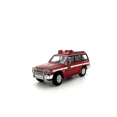 Miniature City 1:87 Mitsubishi Pajero Fire Truck SUV HO Pajero Plastic Car Model • $25.99