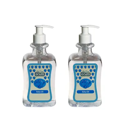 X2 Mon Platin DSM Dead Sea Minerals Baby Shower Oil 500ml • $55.82