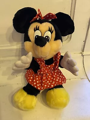 Disney Minnie Mouse Soft Toy 12-13inch • £2.99