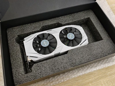 $158 • Buy ASUS GTX1060 6GB White DUAL Cooling MODEL: DUAL-GTX1060-O6G Gaming Graphics OC