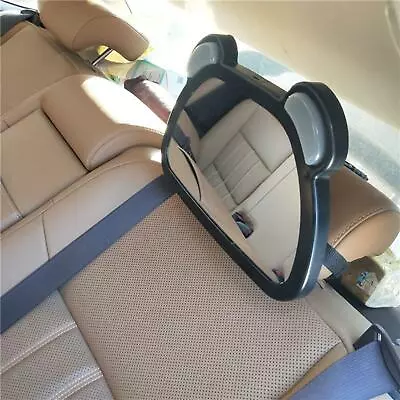 Car Back Seat Rear View Baby Mirror With LED Light Shatterproof Mirror • £20.59