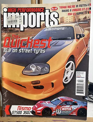 High Performance Imports Magazine No. 46 In Ok Condition • $7.99