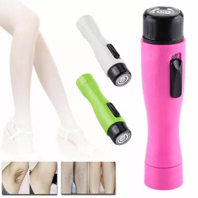 Women Hair Remover Electric Bikini Legs Face Mini Rotary Shaver • £9.83