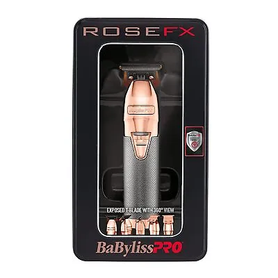 BabylissPRO RoseFX T-Blade Lithium Outlining Cordless Trimmer FX787RG- Brand New • $106.99