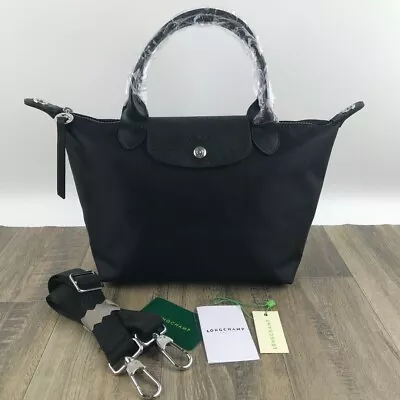 Longchamp Le Pliage Neo S Black Shoulder Tote Bag Unused • $154