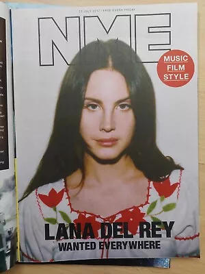 NME UK Magazine 21 July 2017 Lana Del Rey • £30