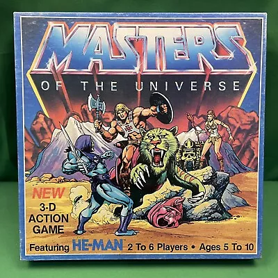 1983 Mattel Masters Of The Universe He-Man 3-D Action Game • $40