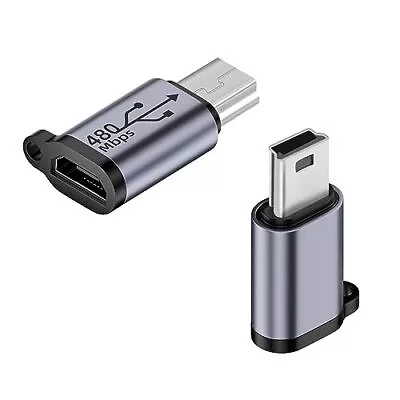 Mini USB Male To Micro USB Female Adapter Mini USB Plug To Micro USB2.0 Jack ... • $16.28