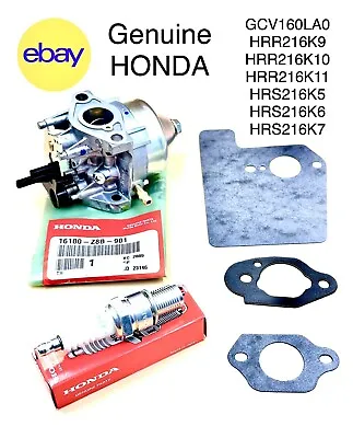 Genuine HONDA Carburetor Assy (Carb) GCV160LA0 HRR216 HRS217 16100-Z8B-901 OEM • $34.97