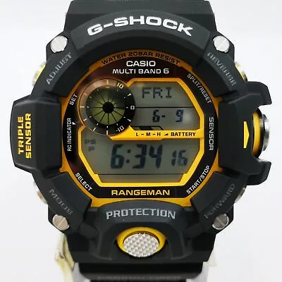 CASIO G-SHOCK GW-9400YJ-1JF Black Master Of G RANGEMAN Men's Watch New In Box • $508.38