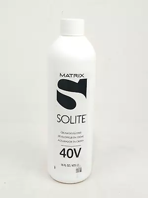 Matrix Solite Cream Developer 40V 40 Volume Creme 16 Fl Oz / 473 ML Bottle (One) • $2.93