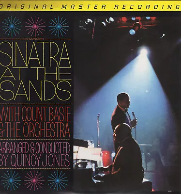 Audiophile Limited Numbered Mobile Fidelity 2 LP:SINATRA AT THE SANDS/MFSL 2-332 • $14.95