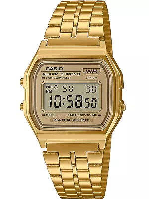 Casio A158WETG-9AEF Vintage Unisex Watch 33mm • $101.84