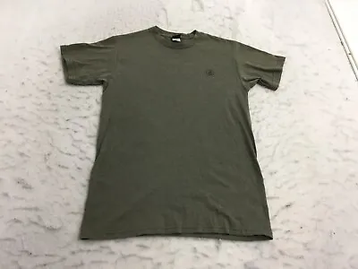 Volcom T Shirt Mens S Small Green Short Sleeve Crew Neck Logo • $2.60