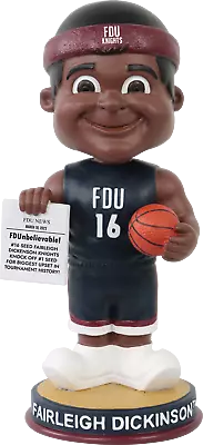 Fairleigh Dickinson Knights No. 16 Seed Upset Bobblehead NCAA College • $35