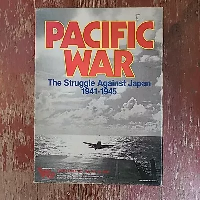 Pacific War The Struggle Against Japan 1941-1945 Victory Games UNPUNCHED • $30