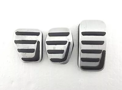 VOLVO C30 / S40 / V50 R Design Alloy Pedal Covers Set - Genuine #2 • $34.85