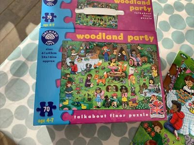 £2.99 • Buy Orchard Toys Woodland Party Jigsaw. Complete 70 Pc