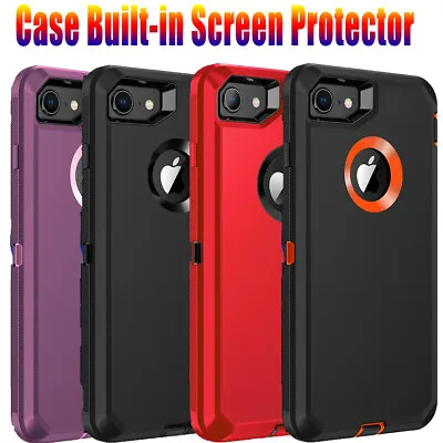 $11.99 • Buy Shockproof Full Body Tough Protective Cover Heavy Duty Case For IPhone 7 8 Plus 