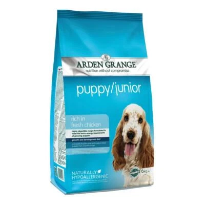 £32.99 • Buy Arden Grange Puppy Junior Fresh Chicken 6kg